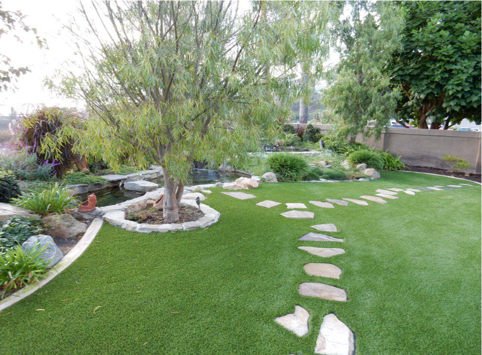 Riverside Artificial Grass & Pavers for Yards, Patios, Pool Decks & more.